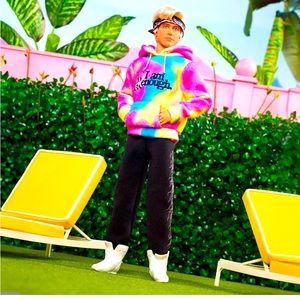 Ken Doll Wearing “I Am Kenough” Hoodie – Barbie The Movie